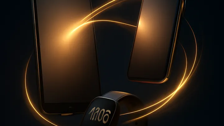 5777DET COM Multiple devices floating in harmony